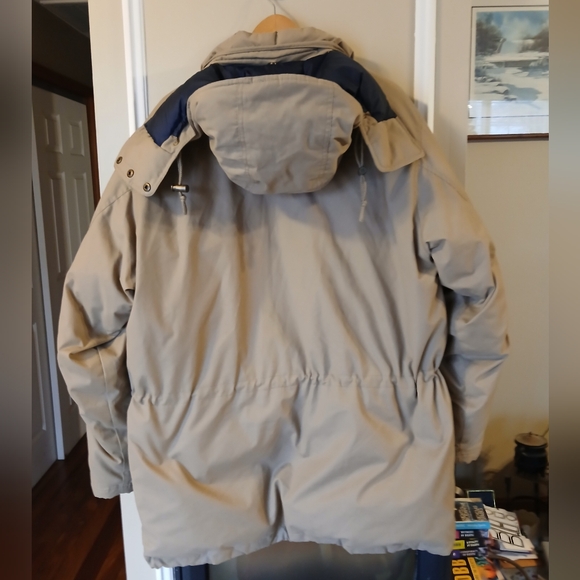 Lands' End Goose Down Parka Jacket Mens Size Large 42-44 - Picture 10 of 10